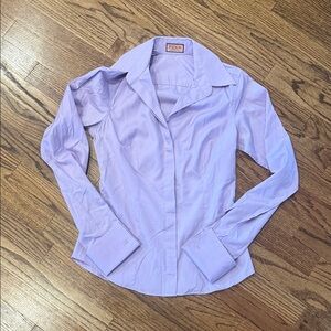 Thomas Pink JERMYN STREET London Lavender Dress Shirt SLIM